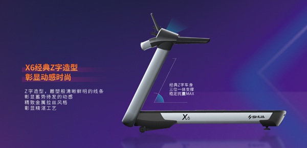 室内健身器材-suncitygroup太阳集团X6心率版跑步机