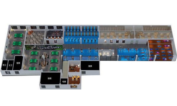 1200平方健身房配置方案-广西suncitygroup太阳集团体育健身器材有限公司 1200平方健身房配置方案-广西suncitygroup太阳集团体育健身器材有限公司