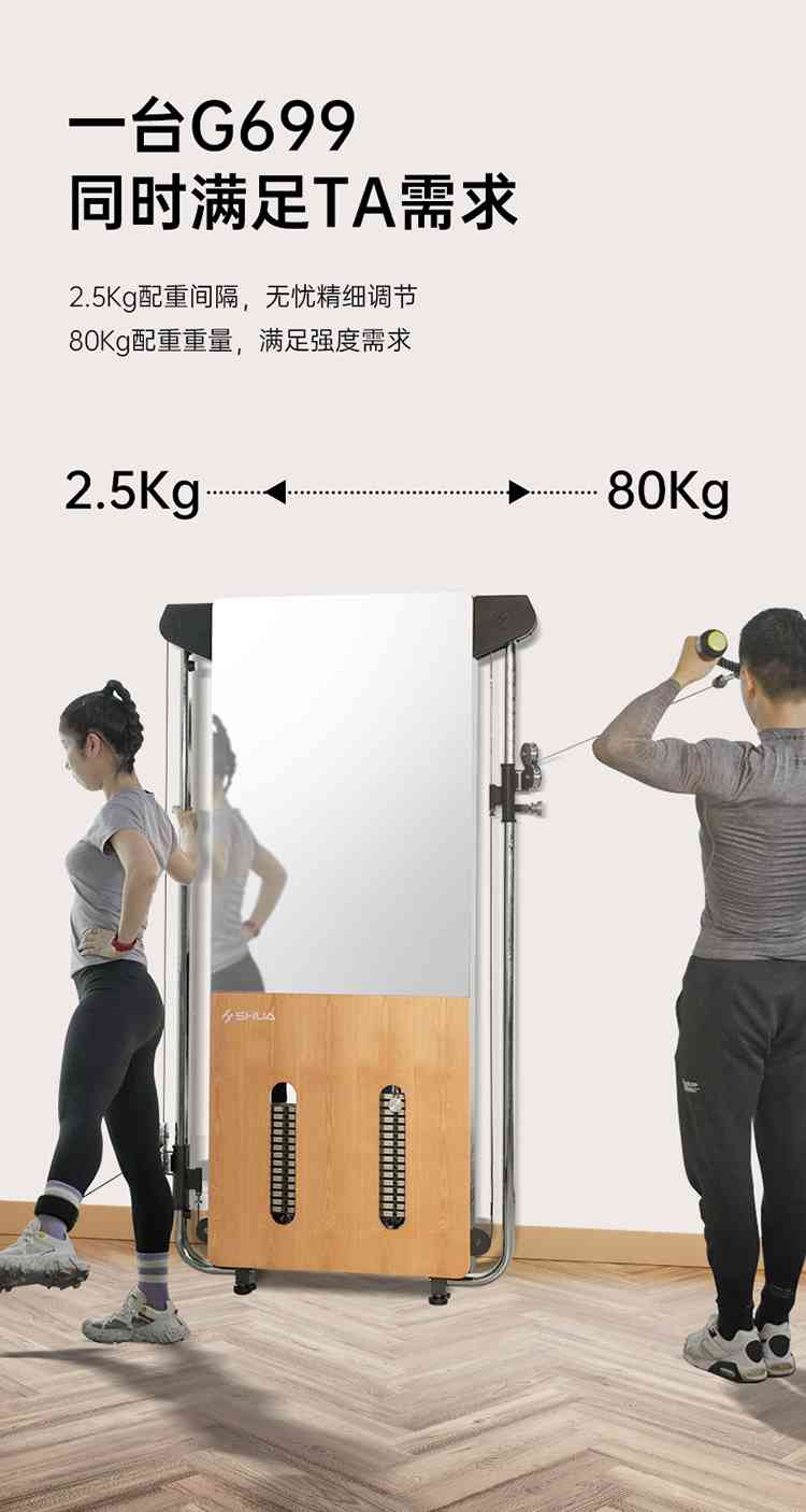 SH-G699 壁挂式拉绳训练器-广西suncitygroup太阳集团体育健身器材有限公司