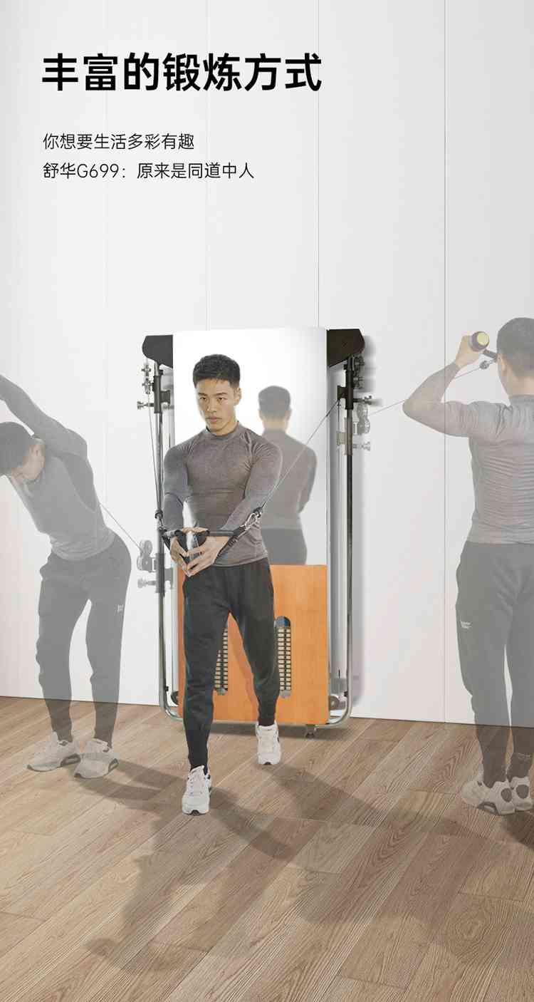 SH-G699 壁挂式拉绳训练器-广西suncitygroup太阳集团体育健身器材有限公司